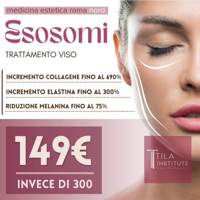 Promo esosomi trattamento viso